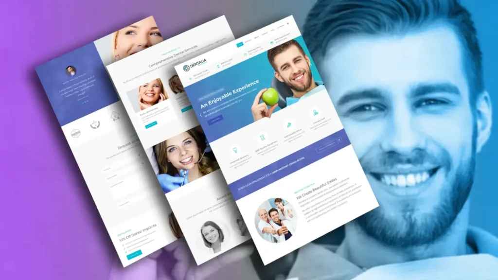 Dentist website web design company in Virginia