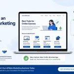 affiliate marketing business with a website