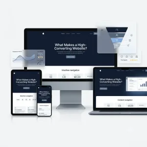 high converting website